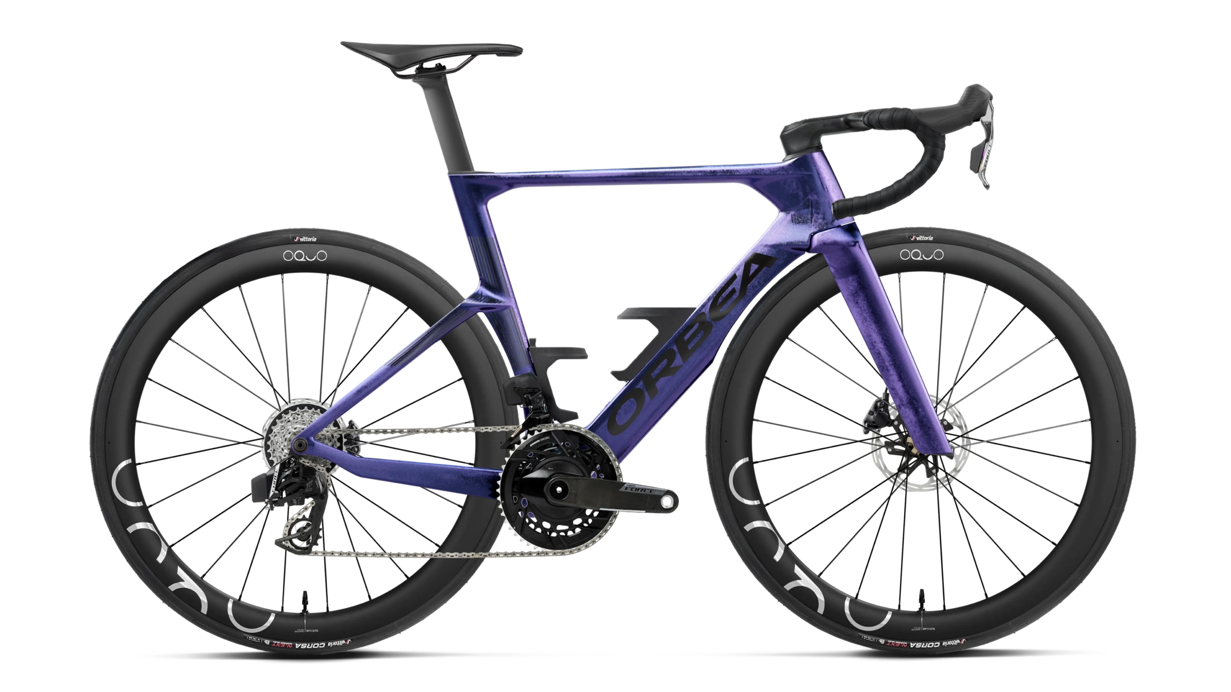 Orbea Rise Metallic Burgundy Red color bike
